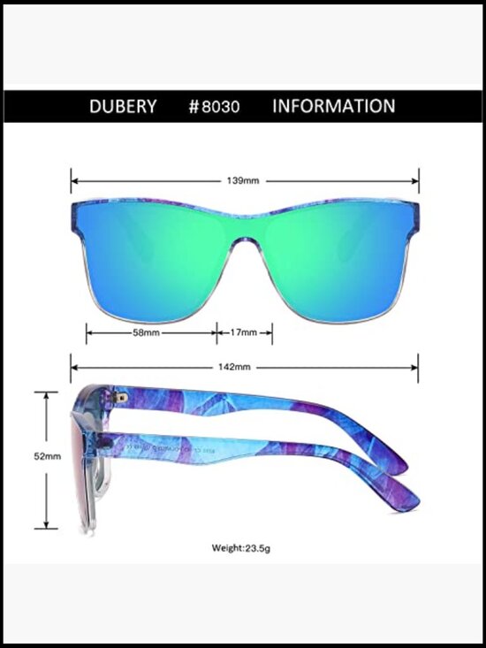 Unisex Polarized Sunglasses 100% UV Protection Cat Eye Frame main image 5